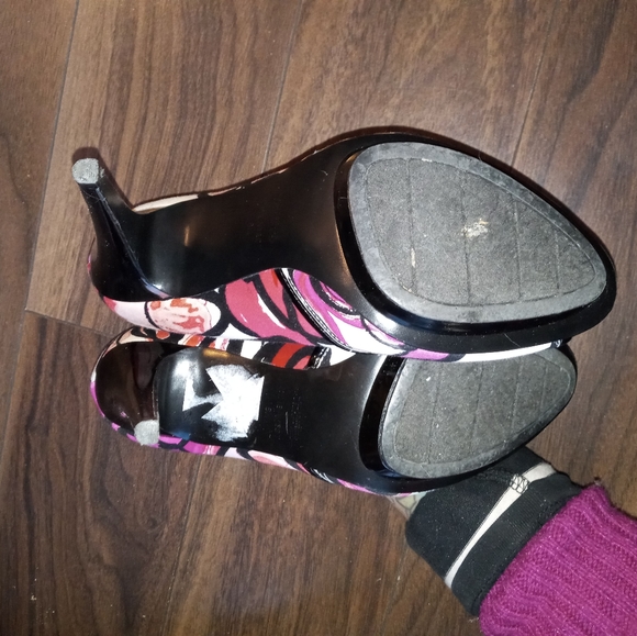 Sexy pink elegant peep toe heels pumps - Picture 7 of 7